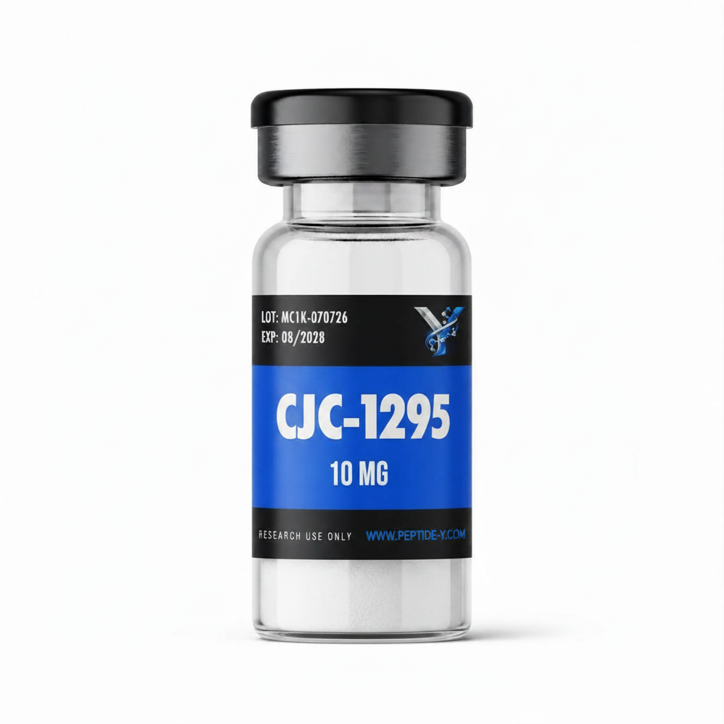CJC-1295 10 mg research lyophilized powder vial